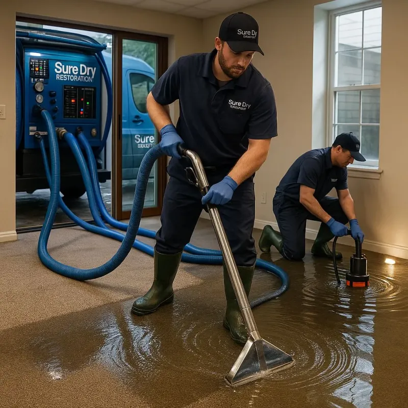 Water Extraction and Removal process in New Brockton, AL